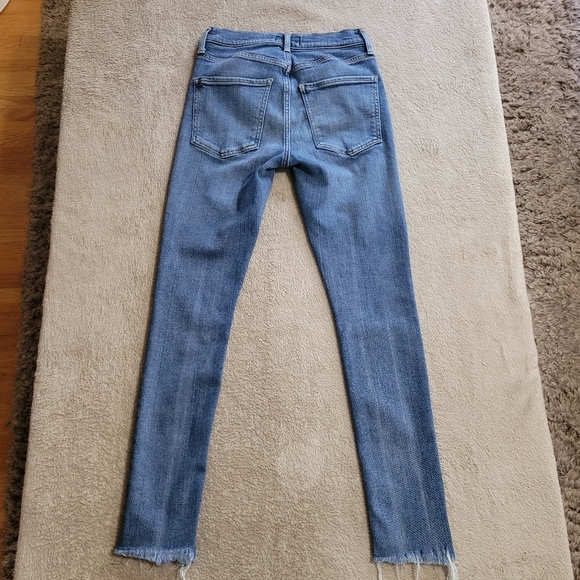 Agolde Sophie Crop fray hem jeans size 25 - Picture 7 of 12